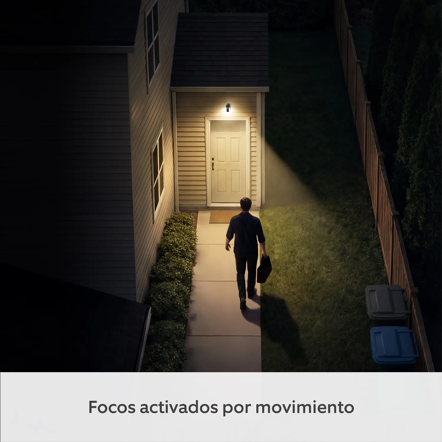 Ring Spotlight Cam 2K (2ª Gen), Cámara de Seguridad WiFi 2K, Batería, 550 lm, Sirena, Negro 5