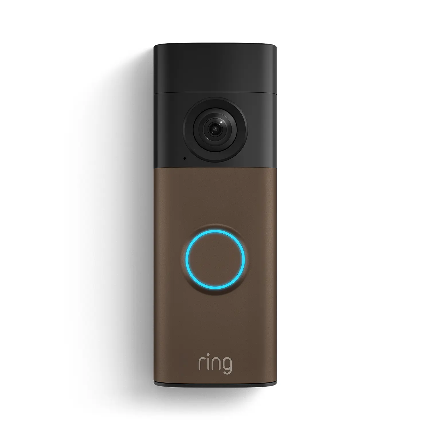 Ring Battery Doorbell 4ª Gen, Timbre Inteligente WiFi 2K, Batería Integrada, Zoom 6x, Matte Mocha 1