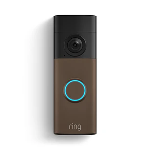 Ring Battery Doorbell 2K (2nd Gen), Timbre Inteligente WiFi, Batería Integrada, Matte Mocha