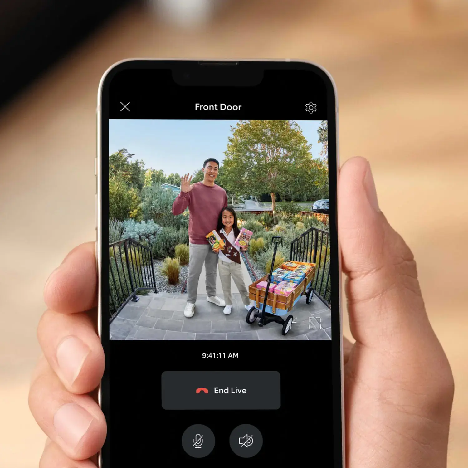 Ring Battery Doorbell Plus, Timbre Inteligente WiFi 1536p HD+, Head-to-Toe, Batería Quick Release, Níquel Satinado 4