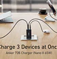 Anker 735 A2667L12, Cargador GaN II 65W, 2 USB-C, USB-A, PPS, PowerIQ 3.0, Negro - Miniatura 2