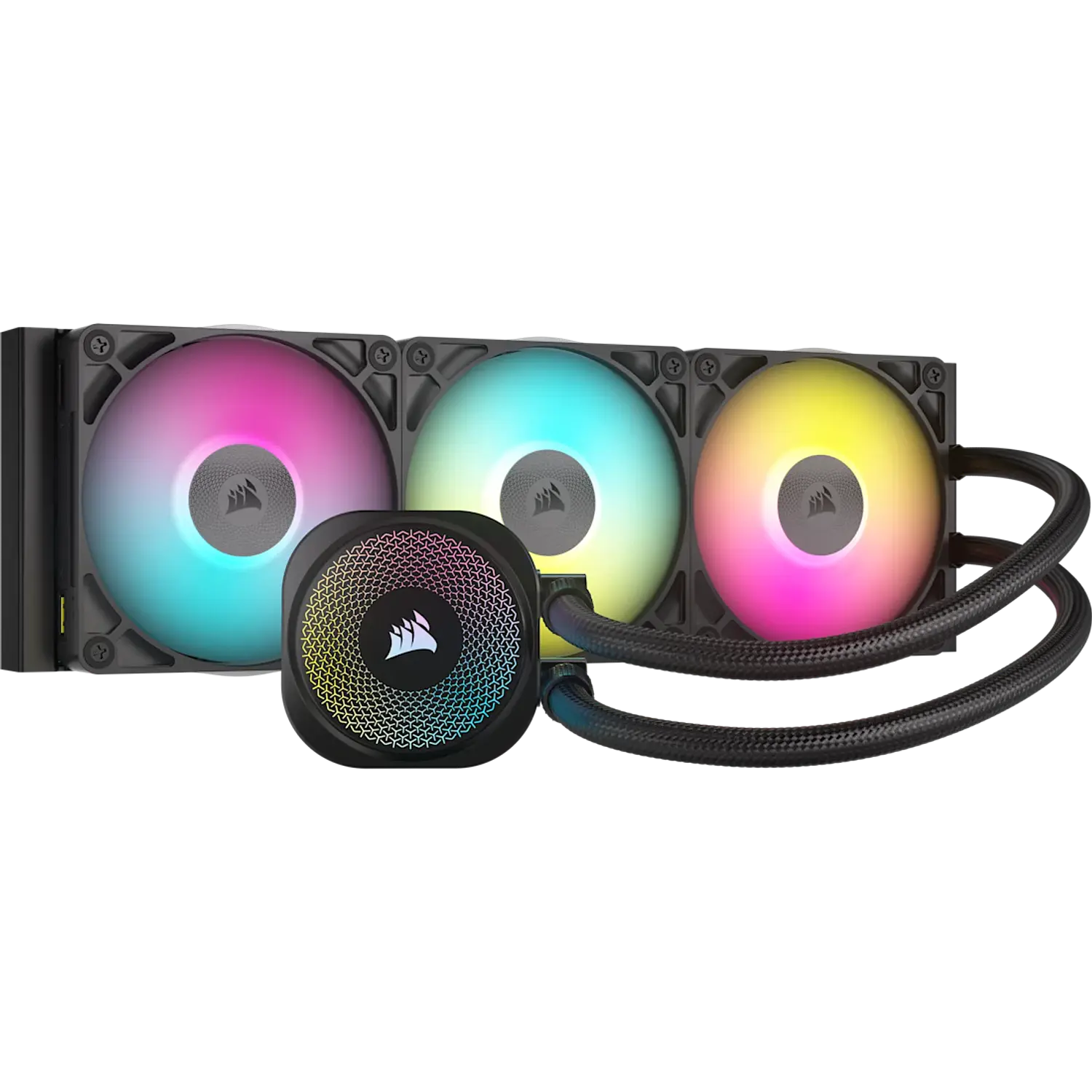 Corsair iCUE LINK TITAN 360 RX RGB CW-9061018-WW, Refrigeración Líquida AIO 360mm, Negro 1