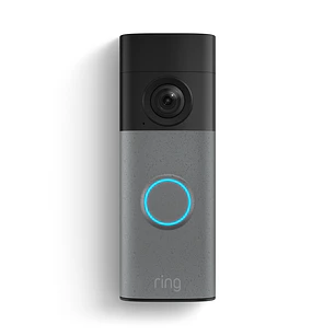 Ring Battery Doorbell 2K (2ª Gen), Timbre Inteligente WiFi 2K, Batería Integrada, Zoom 6x, Speckled Grey
