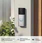 Ring Battery Doorbell 2K Plus (2ª Gen), Timbre Inteligente WiFi 2K, Zoom 6x, Batería Quick Release, Níquel Plateado - Miniatura 3