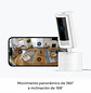 Ring Pan-Tilt Indoor Cam, Cámara de Seguridad WiFi 1080p, Giro 360°, Inclinación 169°, Visión Nocturna Color, Negro - Miniatura 3