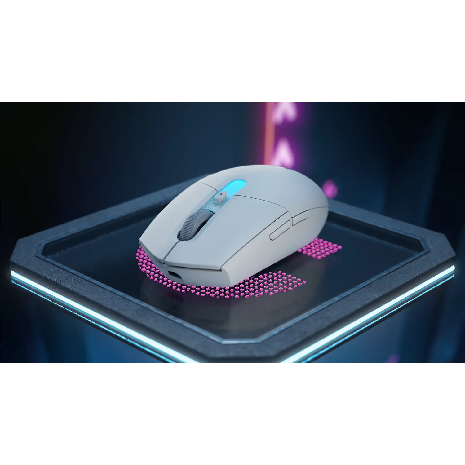 Logitech G305 X SUPERLIGHT, Mouse Gamer Inalámbrico HERO 44K, LIGHTSPEED, Bluetooth, USB-C, 59 g, Blanco 7
