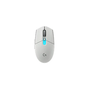 Logitech G305 X SUPERLIGHT, Mouse Gamer Inalámbrico HERO 44K, LIGHTSPEED, Bluetooth, USB-C, 59 g, Blanco