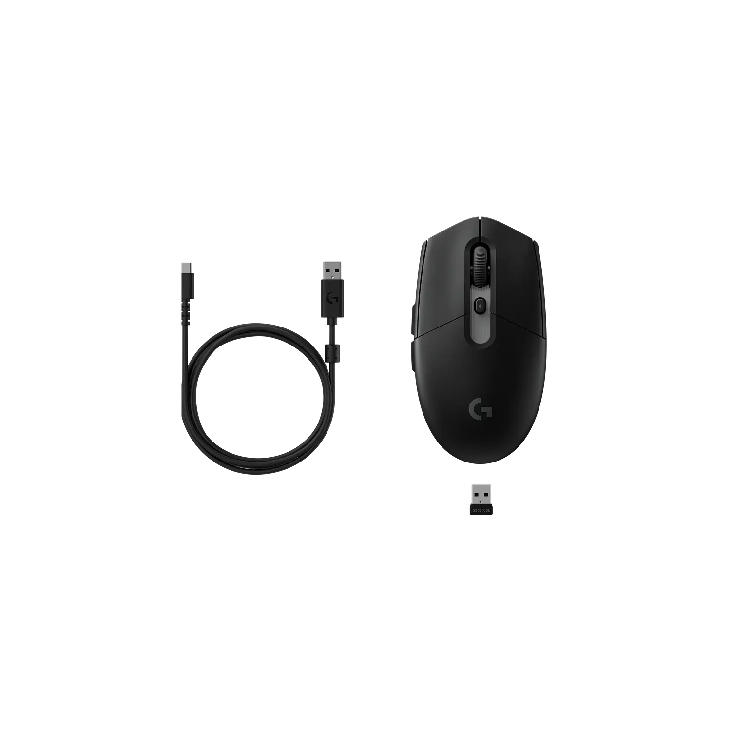 Logitech G305 X SUPERLIGHT, Mouse Gamer Inalámbrico HERO 44K, LIGHTSPEED, Bluetooth, USB-C, 59 g, Negro 6