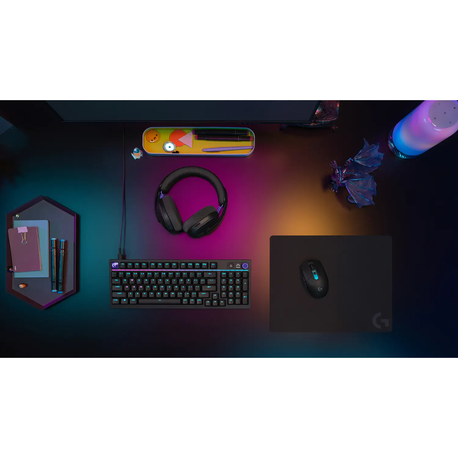 Logitech G305 X SUPERLIGHT, Mouse Gamer Inalámbrico HERO 44K, LIGHTSPEED, Bluetooth, USB-C, 59 g, Negro 8