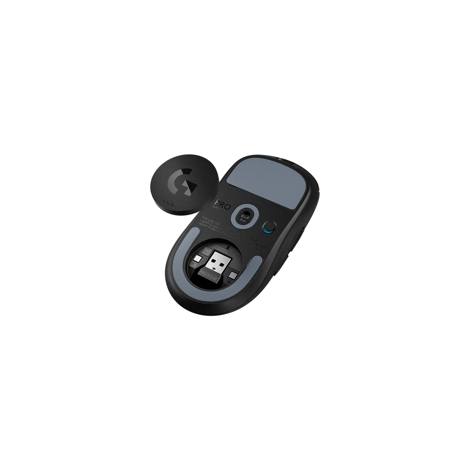 Logitech PRO X SUPERLIGHT 2 SE, Mouse Gamer Inalámbrico HERO 2, 44.000 DPI, LIGHTSPEED, 60 g, Negro 6