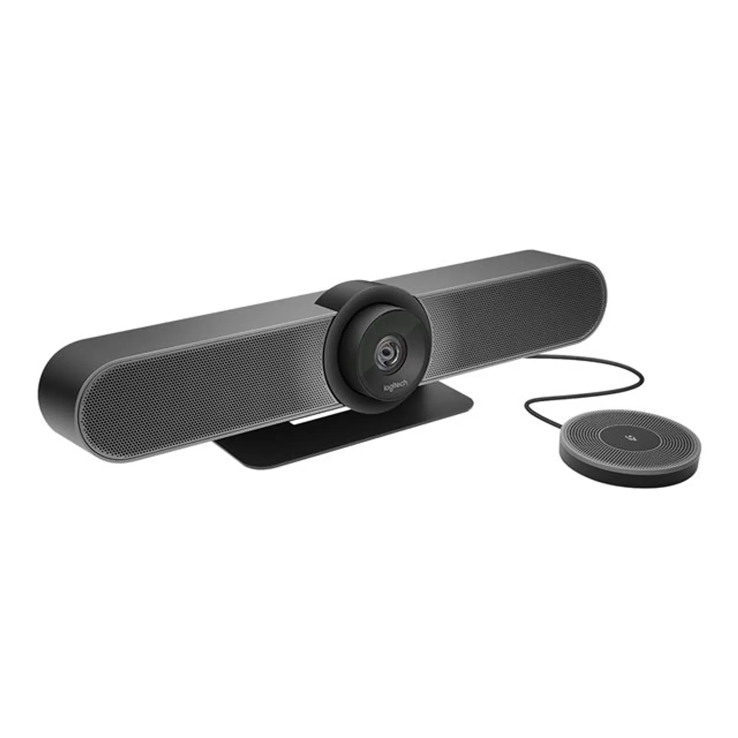 Logitech MeetUp + Micrófono de Expansión, Kit de Videoconferencia 4K, Campo Visual 120°, Zoom 5x, USB, Negro 3