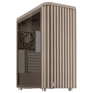 ASUS ProArt PA401 Wood Edition Beige, Gabinete ATX, Vidrio Templado, 3 Fans PWM, USB-C 20Gbps
