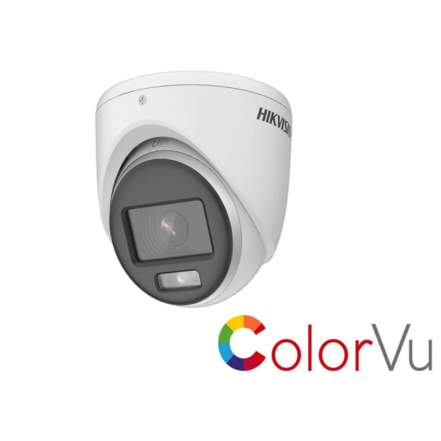 Hikvision ColorVu DS-2CE70DF0T-PF 2.8mm, Cámara Turret Interior 2MP Full HD, Luz Blanca 20m 1