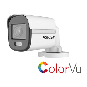 Hikvision KT033XCL20, Kit 2 Cámaras Bullet ColorVu DS-2CE10DF0T-PF 2MP 2.8mm, Luz Blanca 20m, IP67