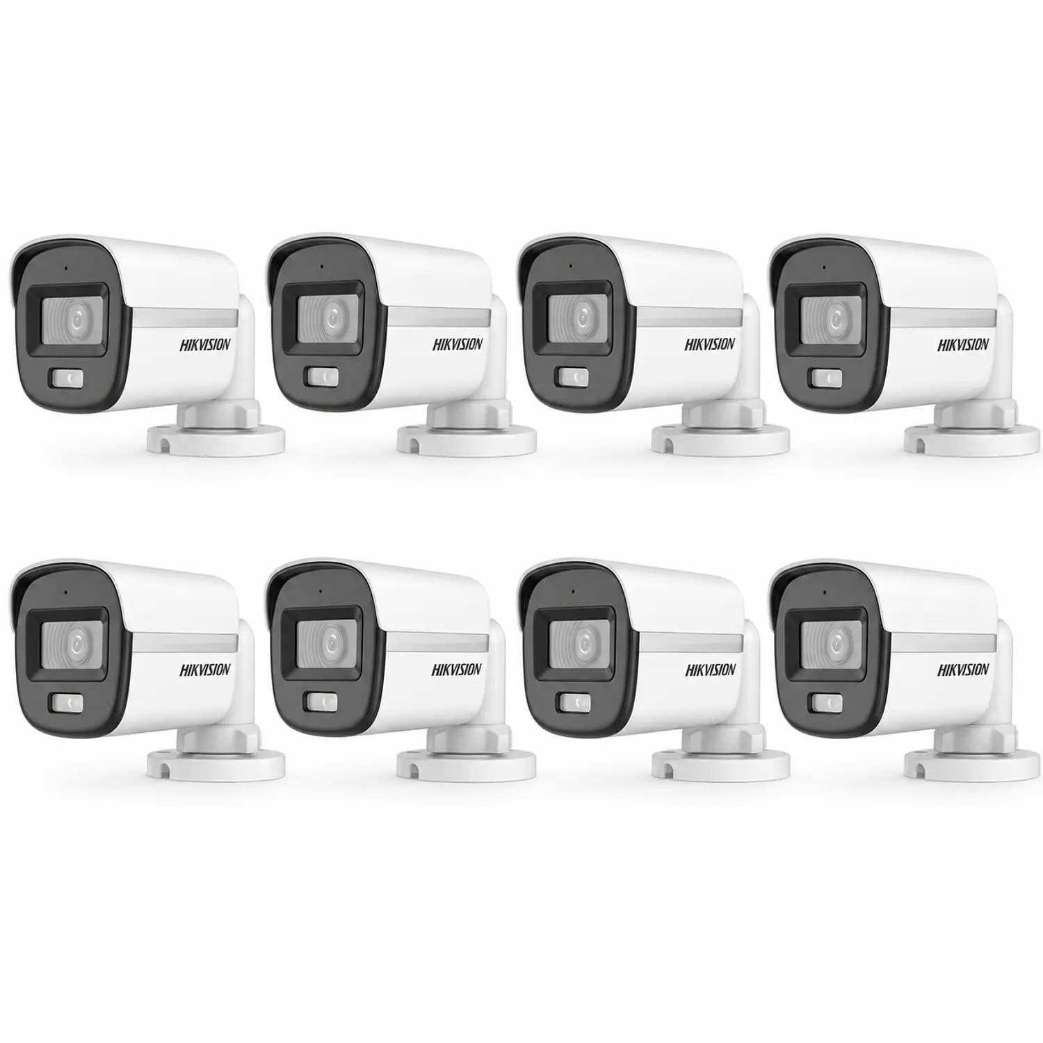 Hikvision KT032XCL95, Kit 8 Cámaras Bullet ColorVu DS-2CE10DF0T-PF 2MP 2.8mm, Luz Blanca 20m, IP67 1