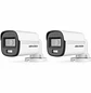 Hikvision KT033XCL20, Kit 2 Cámaras Bullet ColorVu DS-2CE10DF0T-PF 2MP 2.8mm, Luz Blanca 20m, IP67 - Miniatura 1