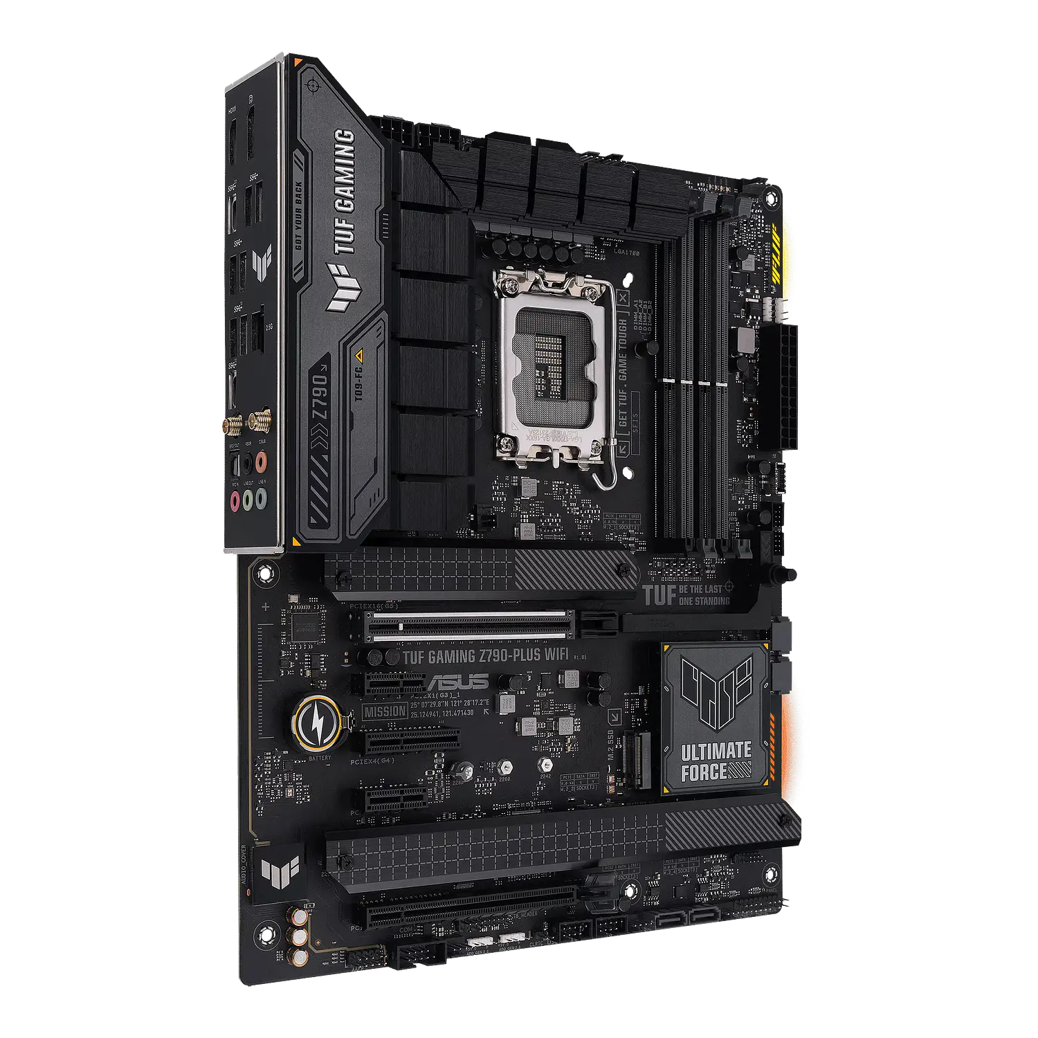 ASUS TUF GAMING Z790-PLUS WIFI, Placa Madre ATX Intel Z790 LGA1700, DDR5, PCIe 5.0, WiFi 6E, 2.5GbE 2