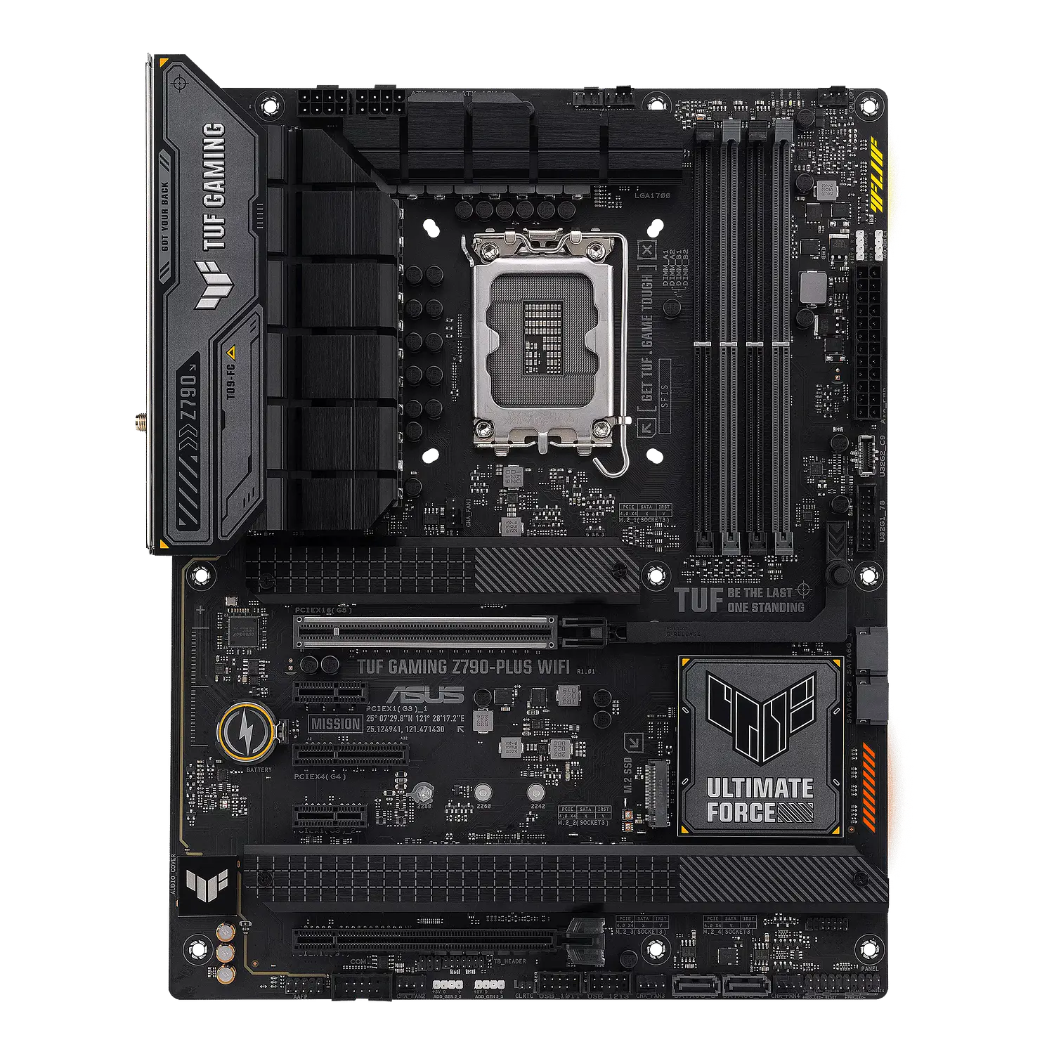 ASUS TUF GAMING Z790-PLUS WIFI, Placa Madre ATX Intel Z790 LGA1700, DDR5, PCIe 5.0, WiFi 6E, 2.5GbE 1