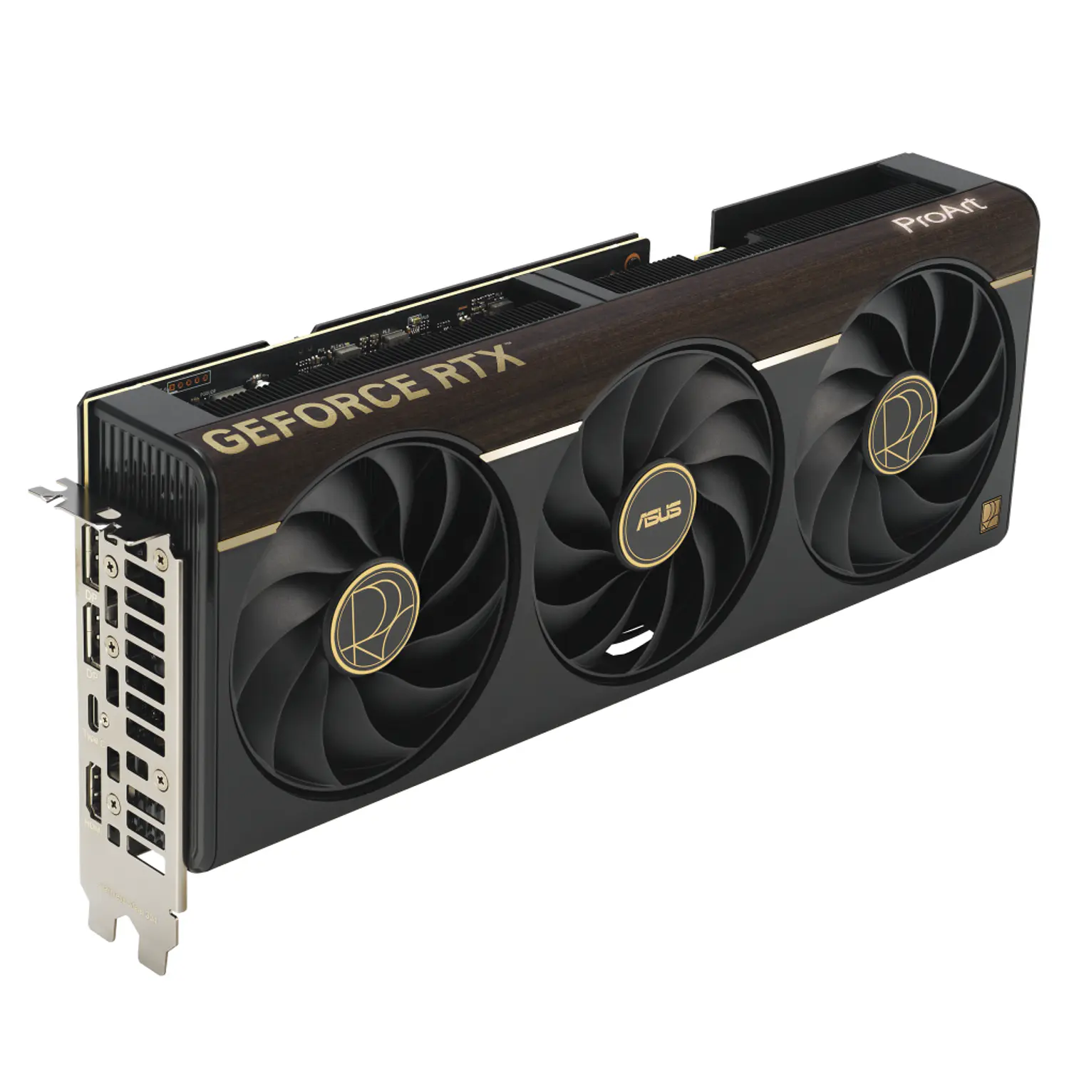 ASUS ProArt GeForce RTX 5080 OC Edition, Tarjeta de Video 16GB GDDR7, 256-bit, PCIe 5.0, USB-C, 2.5 Slot 4