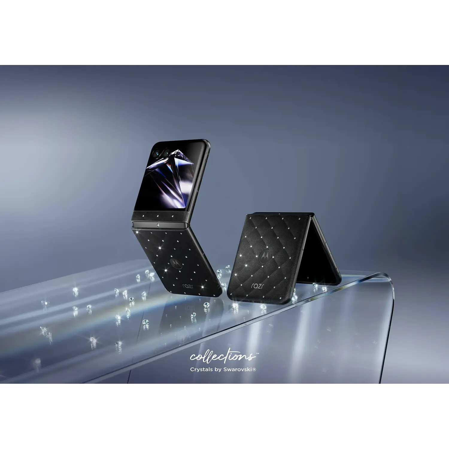 Motorola Razr 70 Crystals by Swarovski, Smartphone Plegable 5G 6.9