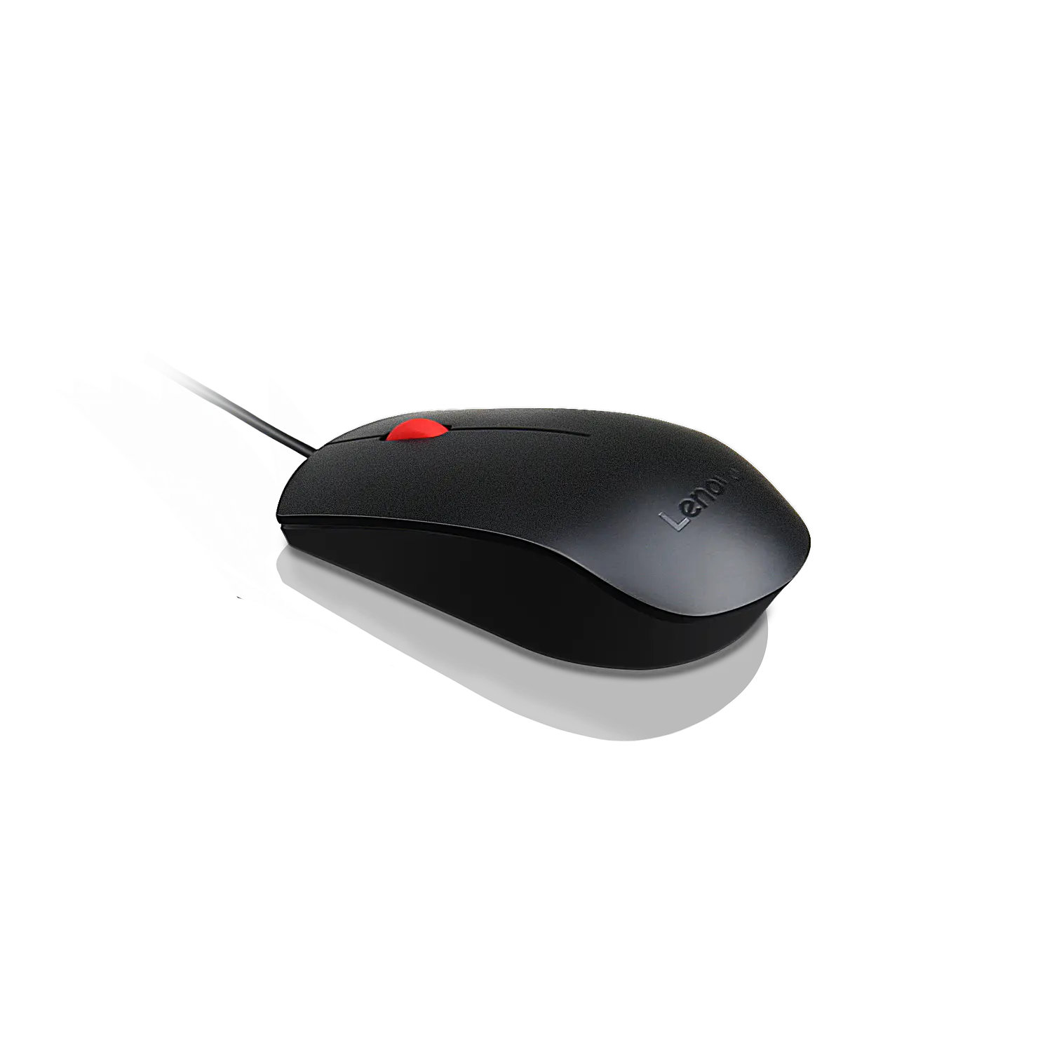 Lenovo Essential USB Mouse, Mouse Alámbrico USB-A, 1600 DPI, 3 Botones, Ambidiestro, Negro 2