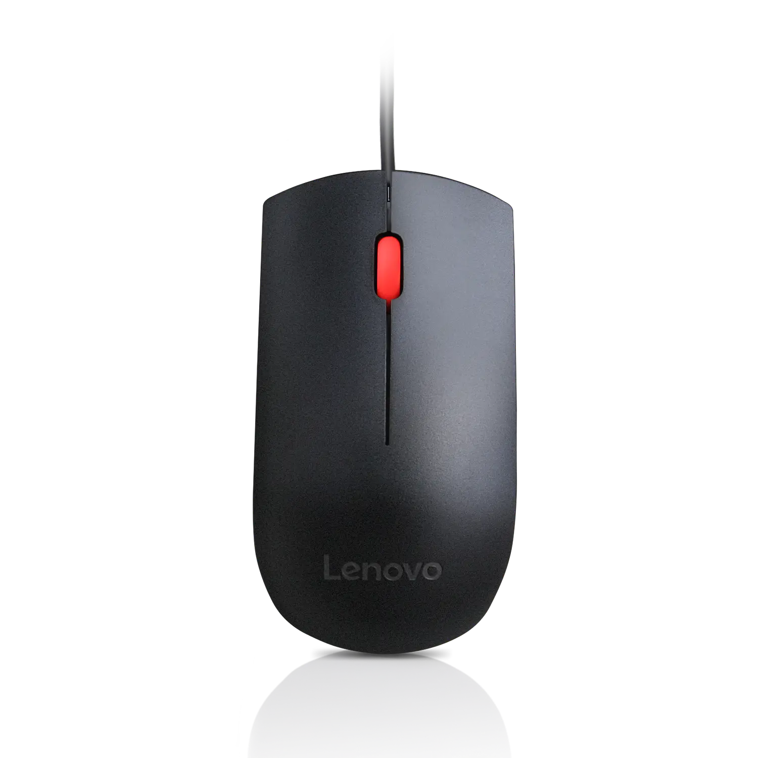 Lenovo Essential USB Mouse, Mouse Alámbrico USB-A, 1600 DPI, 3 Botones, Ambidiestro, Negro 3