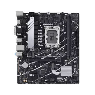 ASUS PRIME B760M-K D4, Placa Madre Micro-ATX Intel B760 LGA1700, DDR4, PCIe 4.0, 2.5GbE