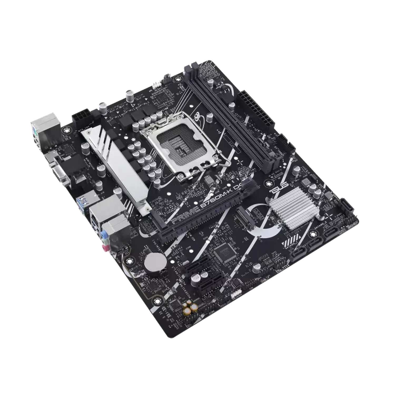 ASUS PRIME B760M-K D4, Placa Madre Micro-ATX Intel B760 LGA1700, DDR4, PCIe 4.0, 2.5GbE 4