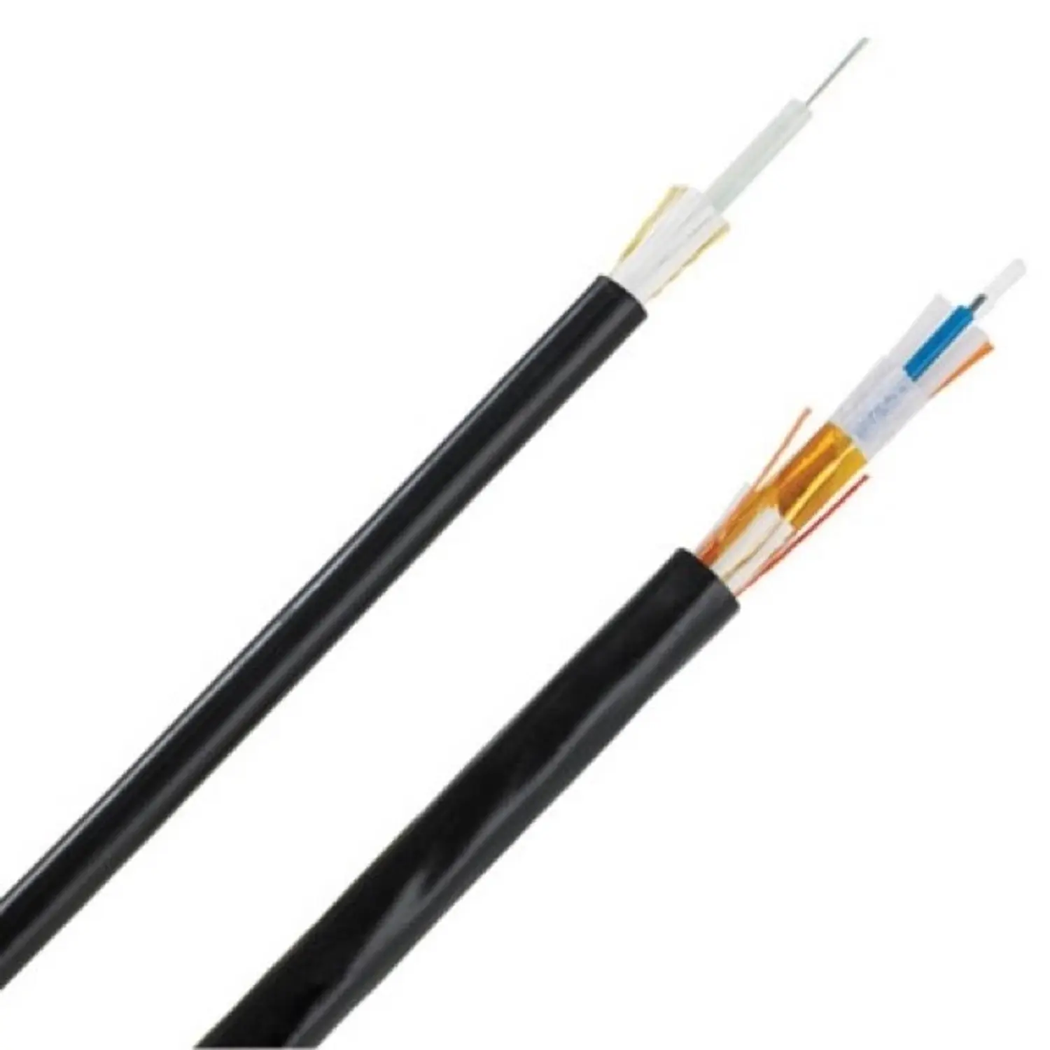 Panduit Opti-Core FSNP996Y, Cable Fibra Óptica 96 Hilos OS2 9/125µm, Loose Tube, OFNP, Interior/Exterior, Negro