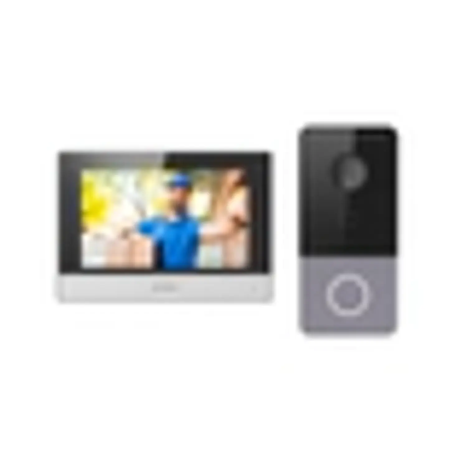 Hikvision DS-KIS603-P, Kit Videoportero IP, Cámara 2MP, Monitor 7 Pulgadas, PoE, Wi-Fi, IP65 2