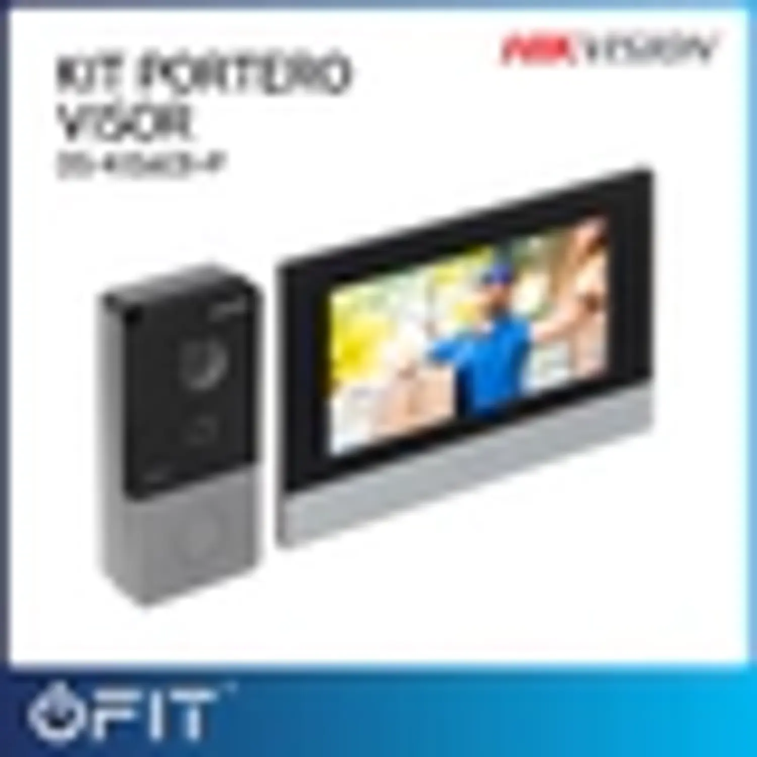 Hikvision DS-KIS603-P, Kit Videoportero IP, Cámara 2MP, Monitor 7 Pulgadas, PoE, Wi-Fi, IP65 3