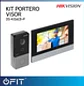 Hikvision DS-KIS603-P, Kit Videoportero IP, Cámara 2MP, Monitor 7 Pulgadas, PoE, Wi-Fi, IP65 - Miniatura 3