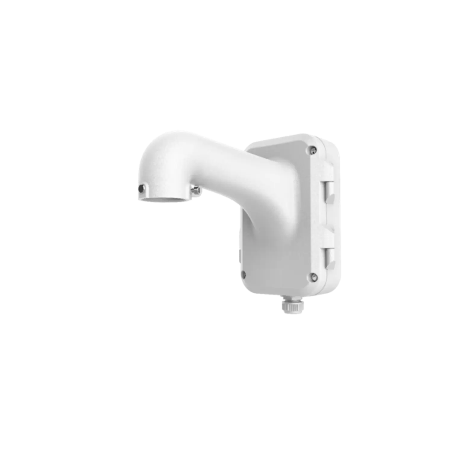 Hikvision DS-1604ZJ, Soporte Mural Speed Dome, Caja de Conexiones, Aluminio, Carga 10kg, Blanco 2