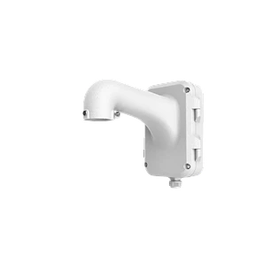 Hikvision DS-1604ZJ, Soporte Mural Speed Dome, Caja de Conexiones, Aluminio, Carga 10kg, Blanco