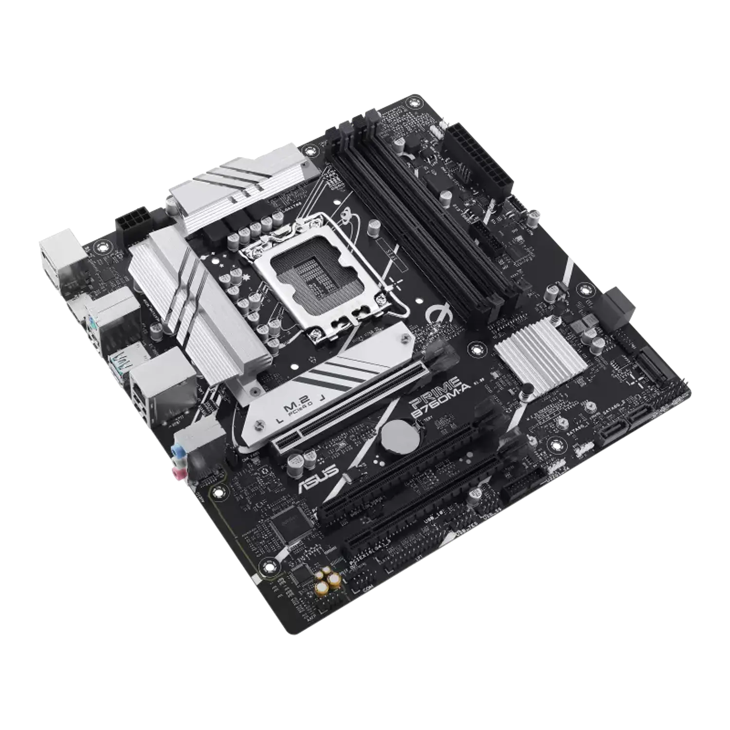 ASUS PRIME B760M-A D4, Placa Madre Micro-ATX Intel B760 LGA1700, DDR4, PCIe 4.0, 2.5GbE 4