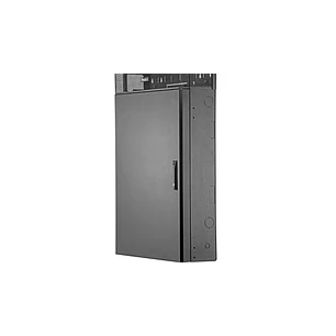 Panduit PanZone TrueEdge WME3BL, Gabinete Rack Mural Vertical, 3RU Activo + 3RU Pasivo, 90kg, Negro