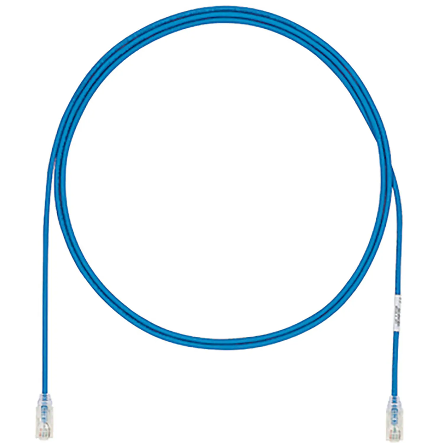 Panduit UTP28X1BU Cable de Red RJ45 Cat6A UTP, 28AWG, 0.30m, CM/LSZH, PoE++, Azul