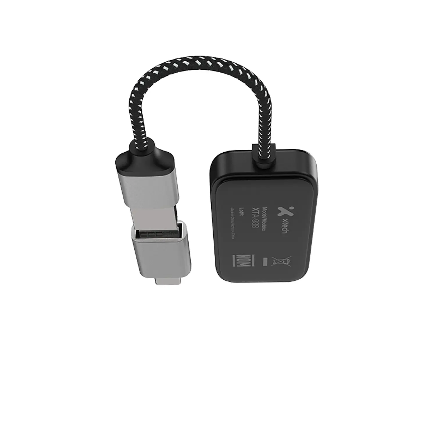 Xtech XTA-938 Adaptador Inalámbrico 2 en 1, Apple CarPlay y Android Auto, Bluetooth 5.2, Wi-Fi Dual Band 3