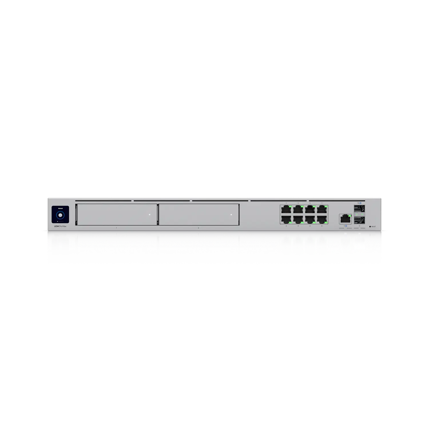 Ubiquiti UniFi Dream Machine Pro Max UDM-Pro-Max, Cloud Gateway 10G, IDS/IPS 5Gbps, NVR Dual, Rack 1U 2
