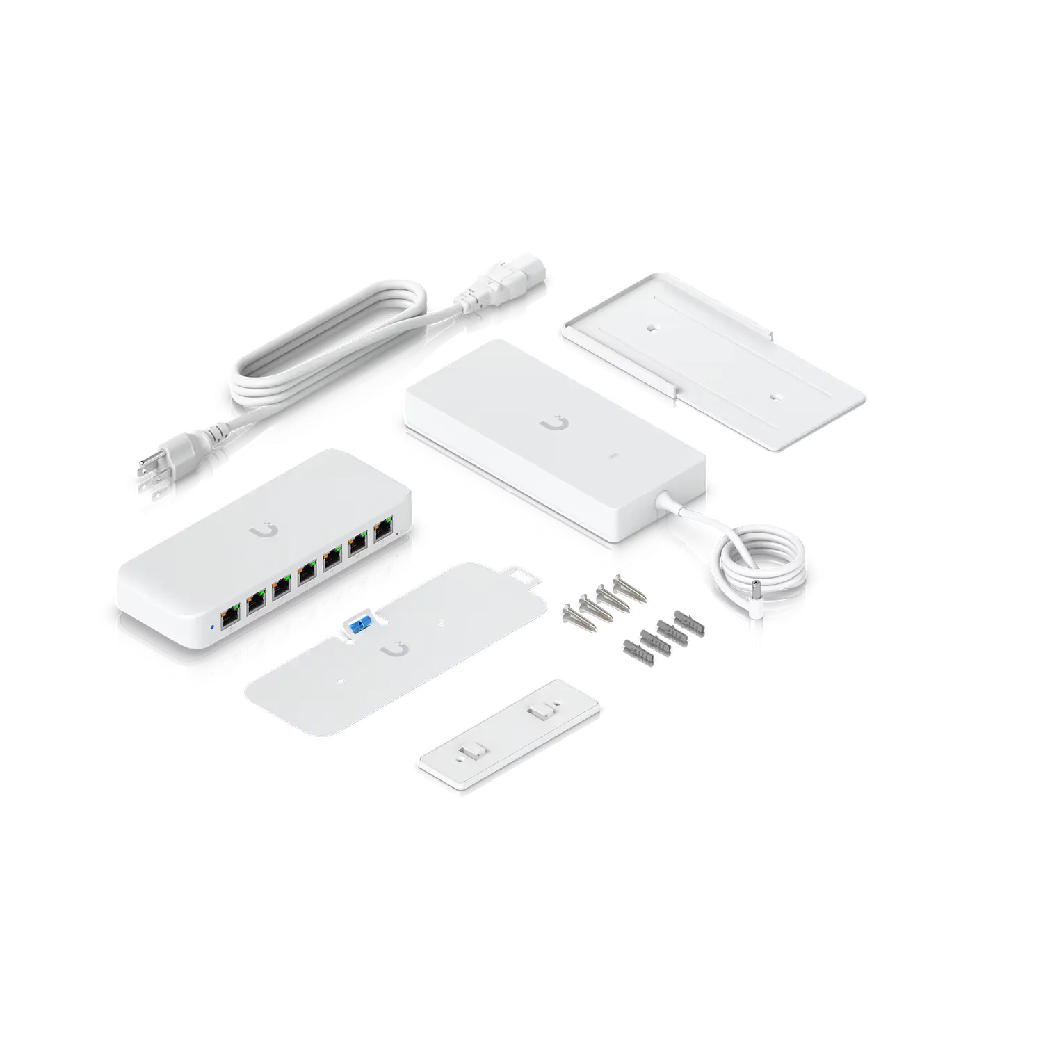 Ubiquiti UniFi Switch Ultra USW-Ultra-210W, 8 Puertos Gigabit, 7 PoE+, Presupuesto PoE 202W, L2 9