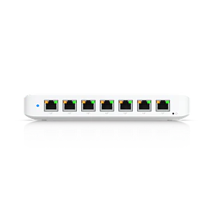 Ubiquiti UniFi Switch Ultra USW-Ultra, 8 Puertos Gigabit, 7 PoE+, 42W con PoE++, L2, Sin Fuente