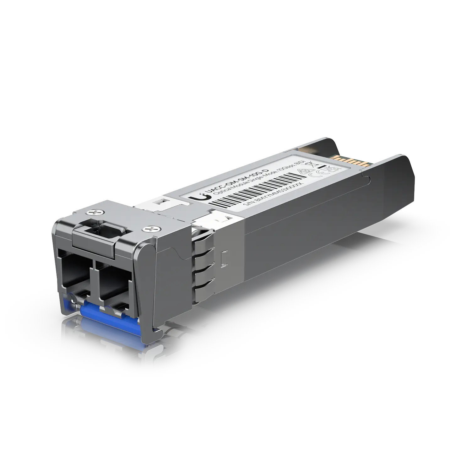 Ubiquiti UniFi UACC-OM-SM-10G-D-2, Pack 2 Módulos SFP+ 10Gbps Monomodo, LC UPC Dúplex, 1310nm, 10km 3
