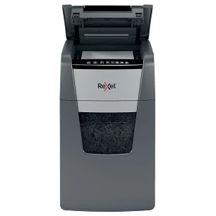 Rexel Optimum AutoFeed+ 150X 2020150XEU, Trituradora Automática 150 Hojas, P-4 4x28mm, Papelera 44L