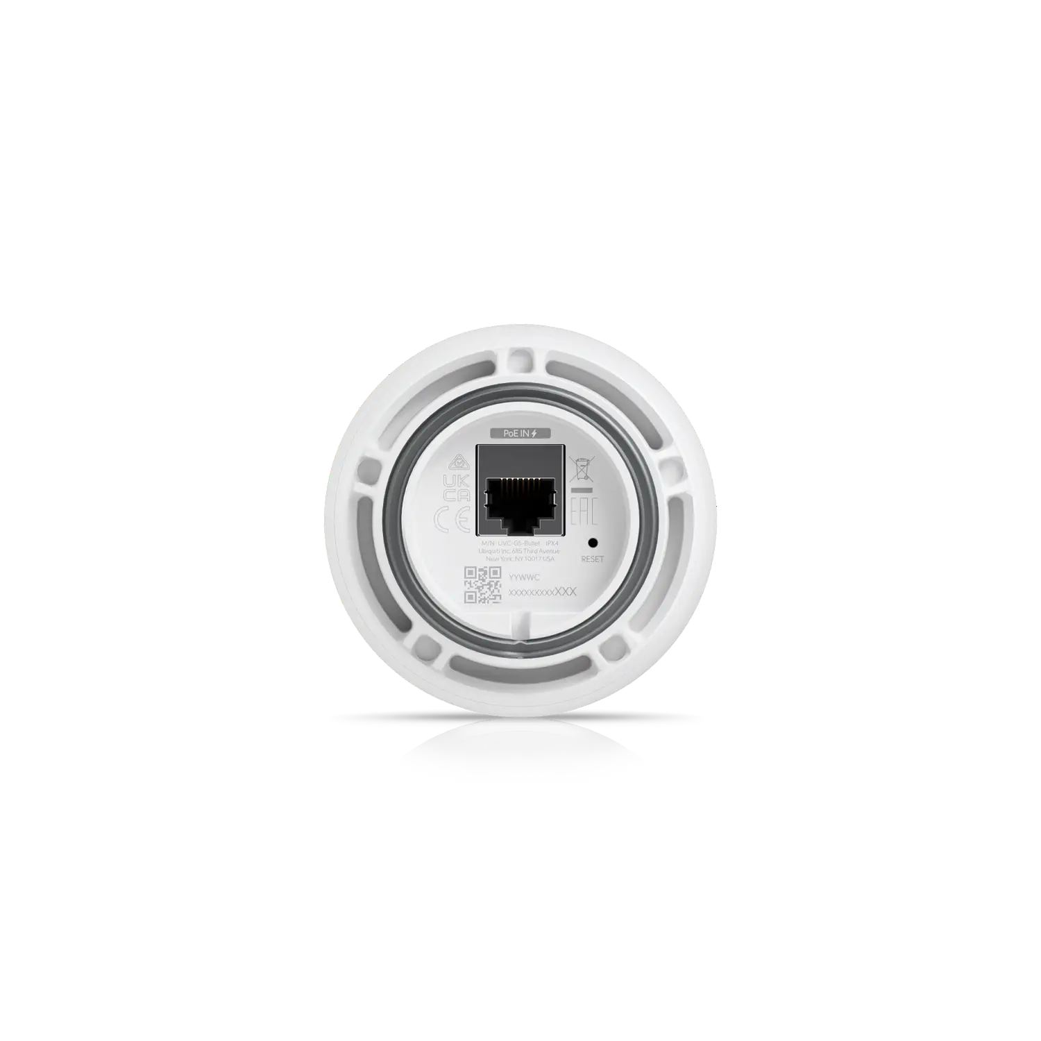 Ubiquiti UniFi Protect G5 Bullet UVC-G5-Bullet, Cámara IP 2K 4MP, PoE, IR 9m, IP55, IK04, IA 5