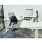 Kensington SmartFit SoleMate Pro K50409WW, Reposapiés Ergonómico Ajustable, Altura 9-12cm, Inclinación 0-18°, Gris - Miniatura 8