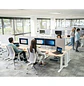 Kensington SmartFit SoleMate Pro K50409WW, Reposapiés Ergonómico Ajustable, Altura 9-12cm, Inclinación 0-18°, Gris - Miniatura 10