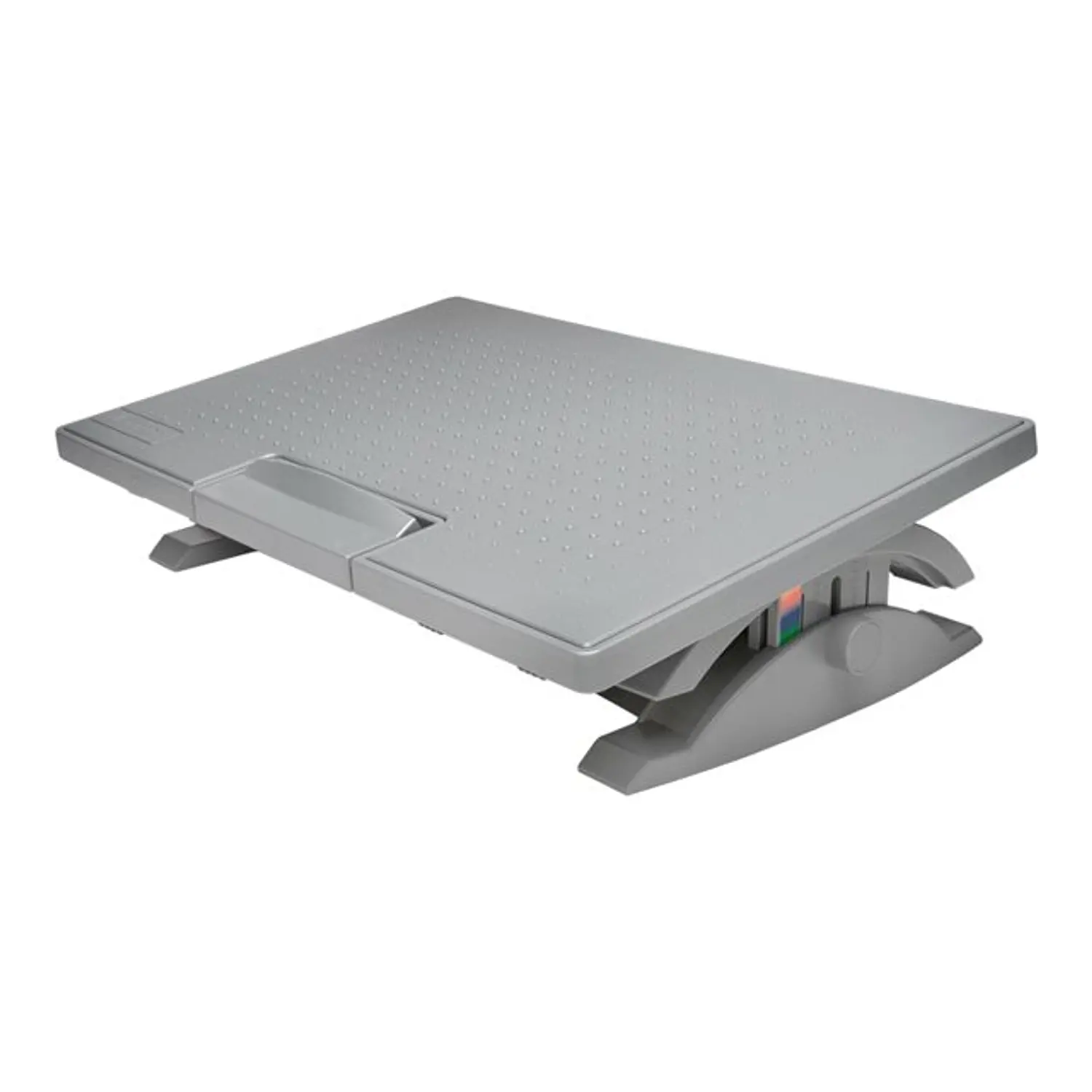 Kensington SmartFit SoleMate Pro K50409WW, Reposapiés Ergonómico Ajustable, Altura 9-12cm, Inclinación 0-18°, Gris 1