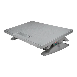 Kensington SmartFit SoleMate Pro K50409WW, Reposapiés Ergonómico Ajustable, Altura 9-12cm, Inclinación 0-18°, Gris