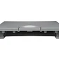 Kensington SmartFit SoleMate Pro K50409WW, Reposapiés Ergonómico Ajustable, Altura 9-12cm, Inclinación 0-18°, Gris - Miniatura 4