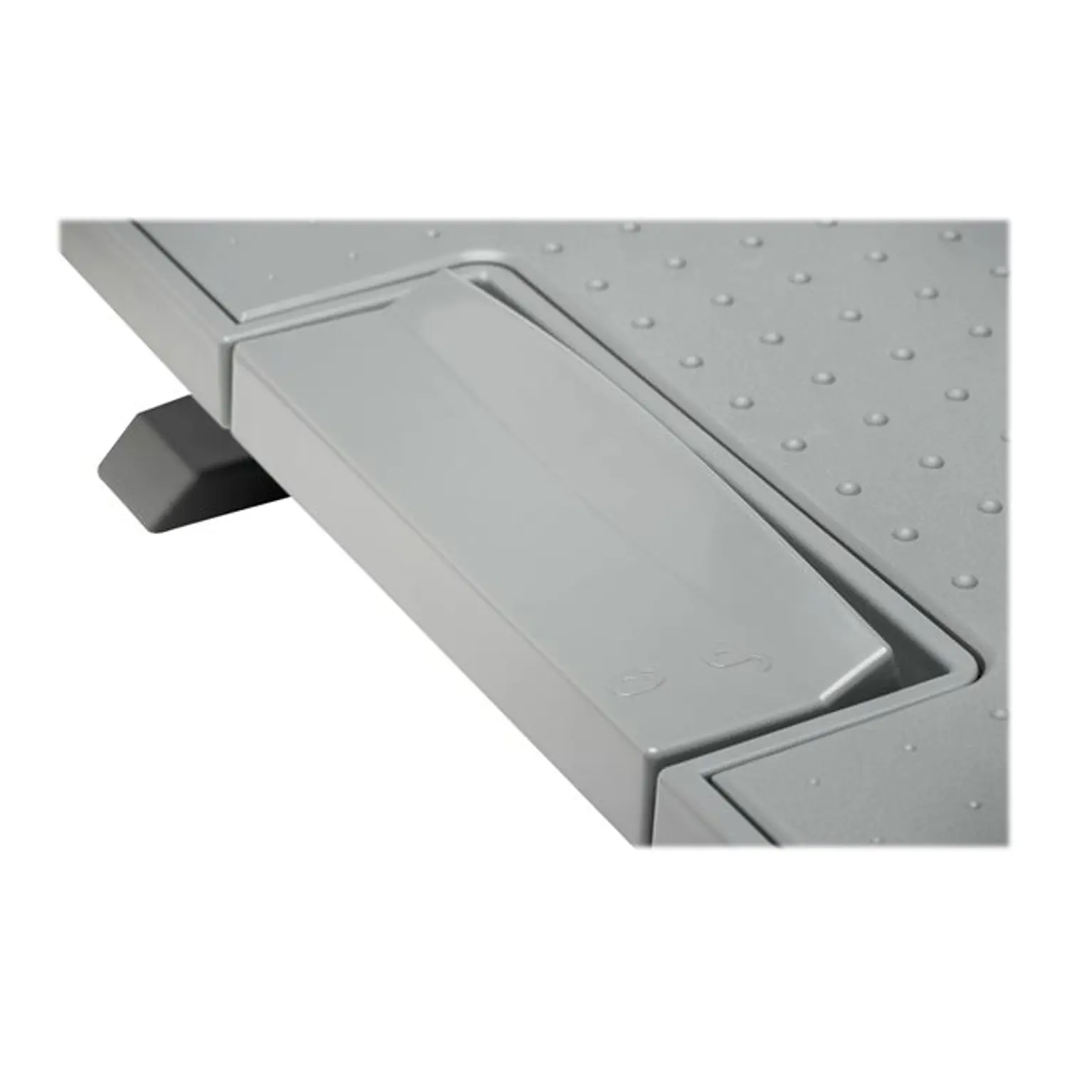 Kensington SmartFit SoleMate Pro K50409WW, Reposapiés Ergonómico Ajustable, Altura 9-12cm, Inclinación 0-18°, Gris 6
